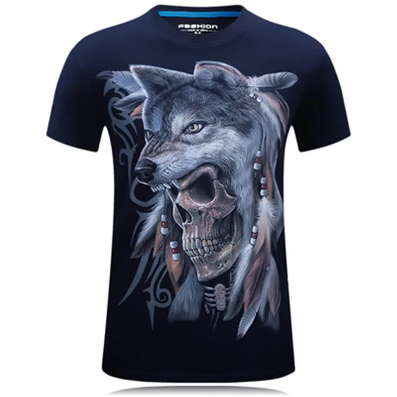 2021 New Men's 3D Heavy metal Skull T-shirt Summer Casual Men t shirts Fashion Streetwear Men Hiphop Short Sleeve Tops
2021 New Men's 3D Heavy metal Skull T-shirt Summer Casual Men t shirts Fashion Streetwear Men Hiphop Short Sleeve Tops