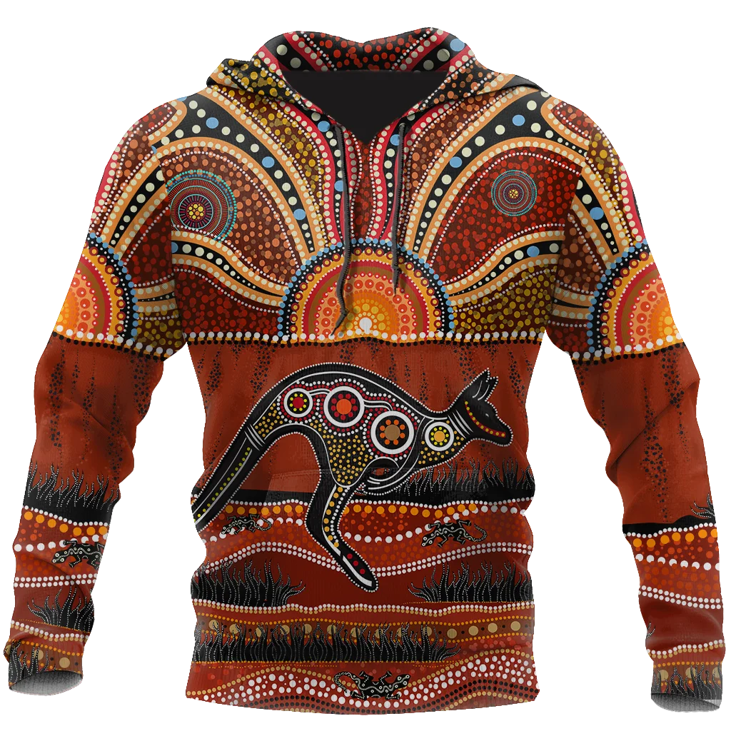 

Aboriginal_Australia_Kangaroo_Running_Lizard_Art 3D Printed Hoodie Man Women Harajuku Outwear Zipper Pullover Sweatshirt Casual