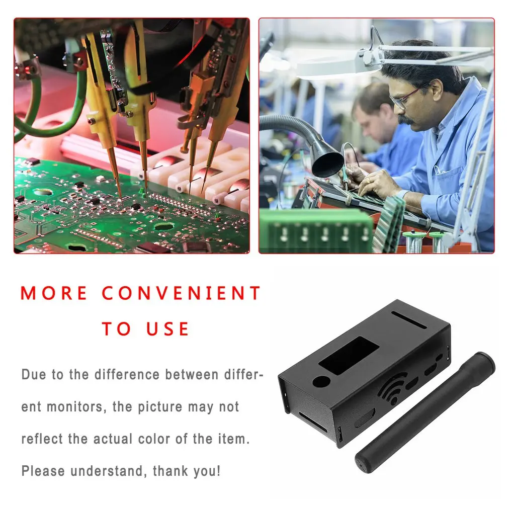 Antenna + Case + OLED + MMDVM Hotspot Support P25 DMR YSF for Raspberry pi Black Hotspot Board Simplex Parts
Antenna + Case + OLED + MMDVM Hotspot Support P25 DMR YSF for Raspberry pi Black Hotspot Board Simplex Parts