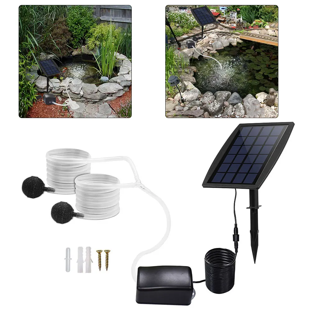 Solar Air Pump Kit Inserting Ground Water Air Pump Oxygenator Solar Aerator With Oxygen Hoses Air Stone For Pond Fish Garden
Solar Air Pump Kit Inserting Ground Water Air Pump Oxygenator Solar Aerator With Oxygen Hoses Air Stone For Pond Fish Garden