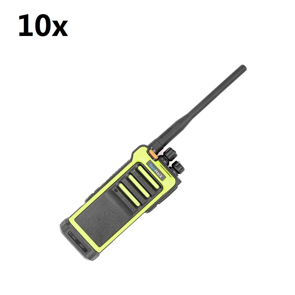 Портативная рация 10x SenHaix, светодиодный экран, двухстороннее FM-радио, УКВ, 136 ~ 174 МГц, водостойкая, для любительского приемопередатчика 
Портативная рация 10x SenHaix, светодиодный экран, двухстороннее FM-радио, УКВ, 136 ~ 174 МГц, водостойкая, для любительского приемопередатчика