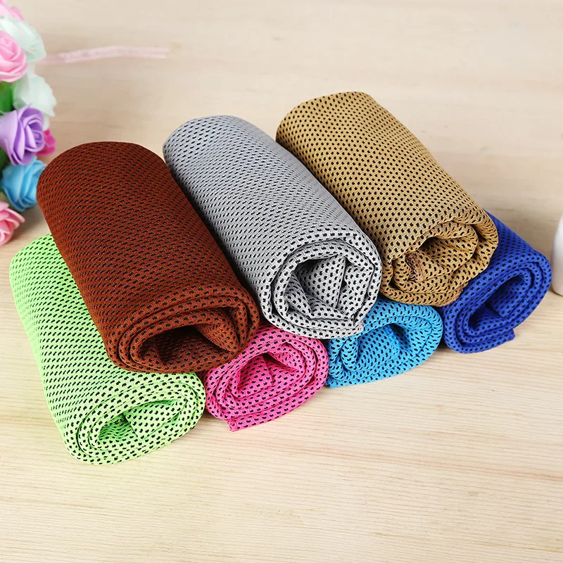 Portable Cold Towel 1PC Fast Cold Fabric Yoga Sports Towel Soild Color Quick-Drying Outdoor Sports Towel Fitness Ice Towel
Portable Cold Towel 1PC Fast Cold Fabric Yoga Sports Towel Soild Color Quick-Drying Outdoor Sports Towel Fitness Ice Towel