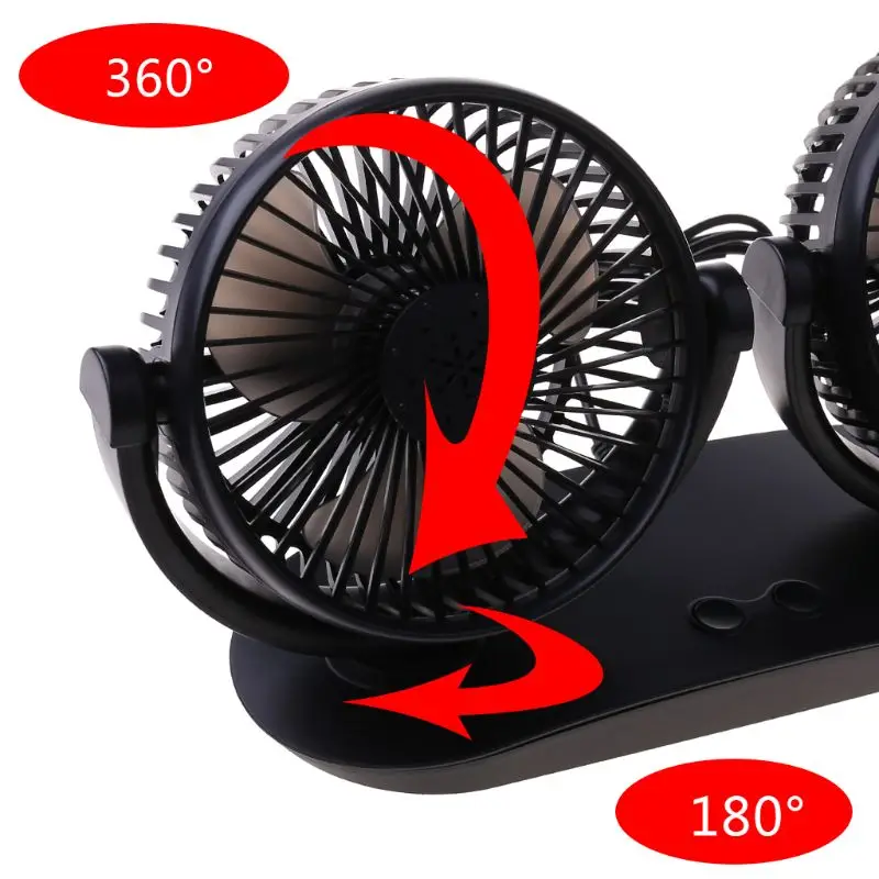 Dual Head USB Powered 3-Speed Car Dashboard Cooling Fan for SUV Desk Home Office LX9B
Dual Head USB Powered 3-Speed Car Dashboard Cooling Fan for SUV Desk Home Office LX9B