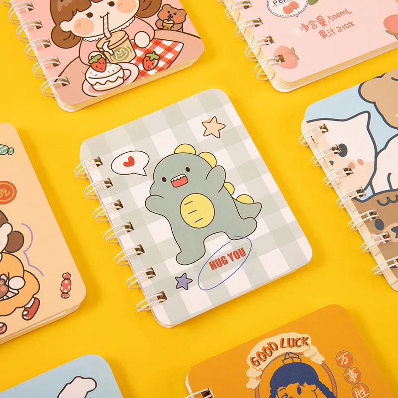 Korean Cartoon Creative Fun Animal Notepad Student Pocket Mini Coil Notebook Office Portable Journal Cute Stationery Wholesale
Korean Cartoon Creative Fun Animal Notepad Student Pocket Mini Coil Notebook Office Portable Journal Cute Stationery Wholesale