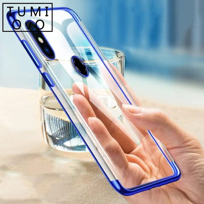 Прозрачный чехол для Xiaomi Pocophone F1 A2 Lite Mix 2 2S Max 3 5X 6 6X 8 SE мягкий из ТПУ Redmi 5 Plus Note 4 4X 5A