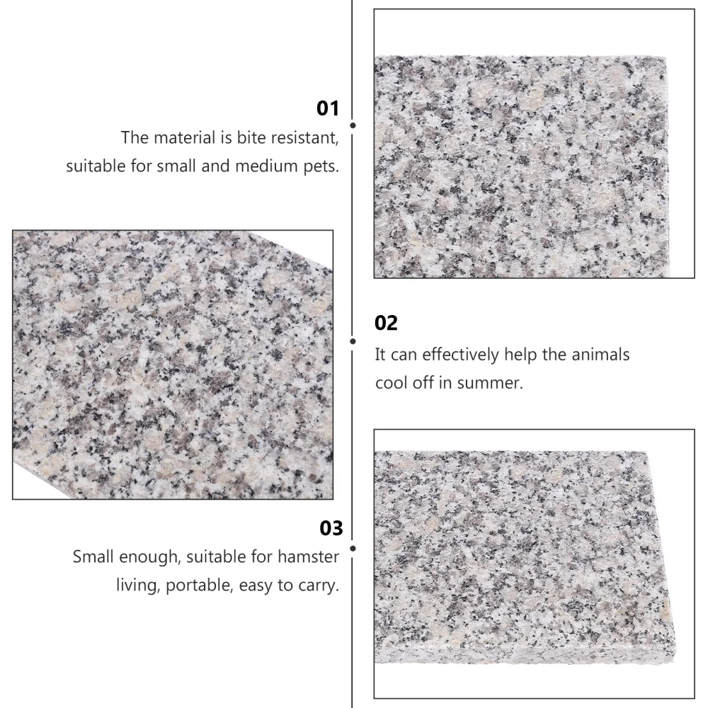 1Pc Household Pet Board Summer Cooling Board Hamster Marble Slab Random Pattern
1Pc Household Pet Board Summer Cooling Board Hamster Marble Slab Random Pattern