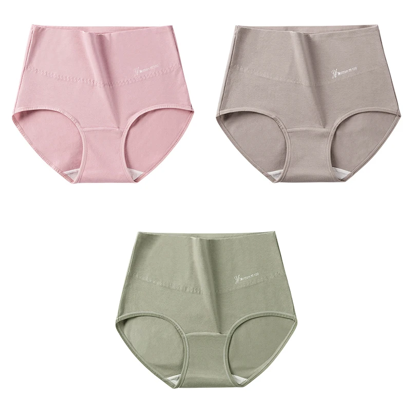 3PCS L~2XL Seamless Briefs Plus Size Panties Women's High Waist Lingerie Cotton Underwear Breathable Underpants Female Intimates
3PCS L~2XL Seamless Briefs Plus Size Panties Women's High Waist Lingerie Cotton Underwear Breathable Underpants Female Intimates