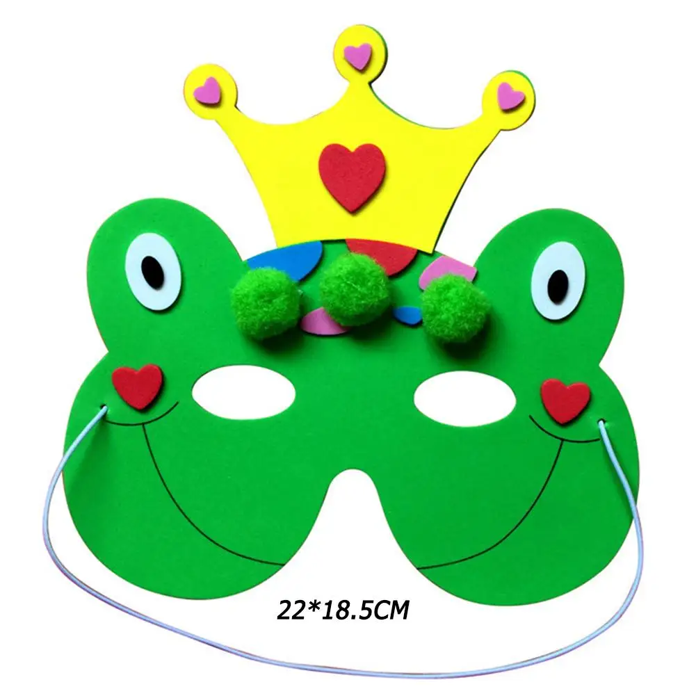 Children EVA Cartoon Mask Kindergarten DIY Animal Package Sponge Plastic Handmade Party Mask Exercise Practical Ability
Children EVA Cartoon Mask Kindergarten DIY Animal Package Sponge Plastic Handmade Party Mask Exercise Practical Ability