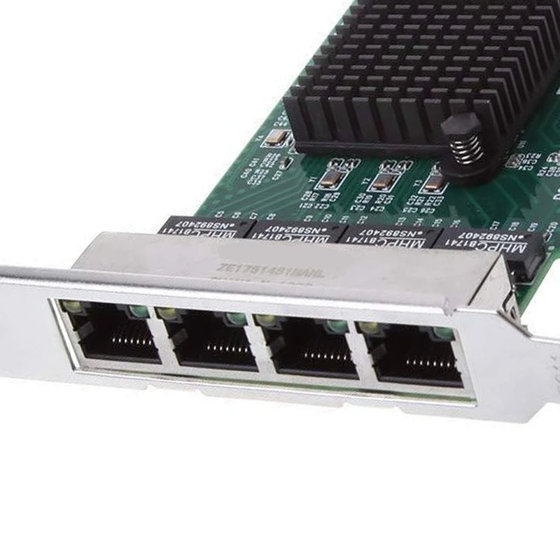 RTL8111G Gigabit Four-Port Network Card PCI-E X1 Gigabit Ethernet Server Adapter Network Card
RTL8111G Gigabit Four-Port Network Card PCI-E X1 Gigabit Ethernet Server Adapter Network Card