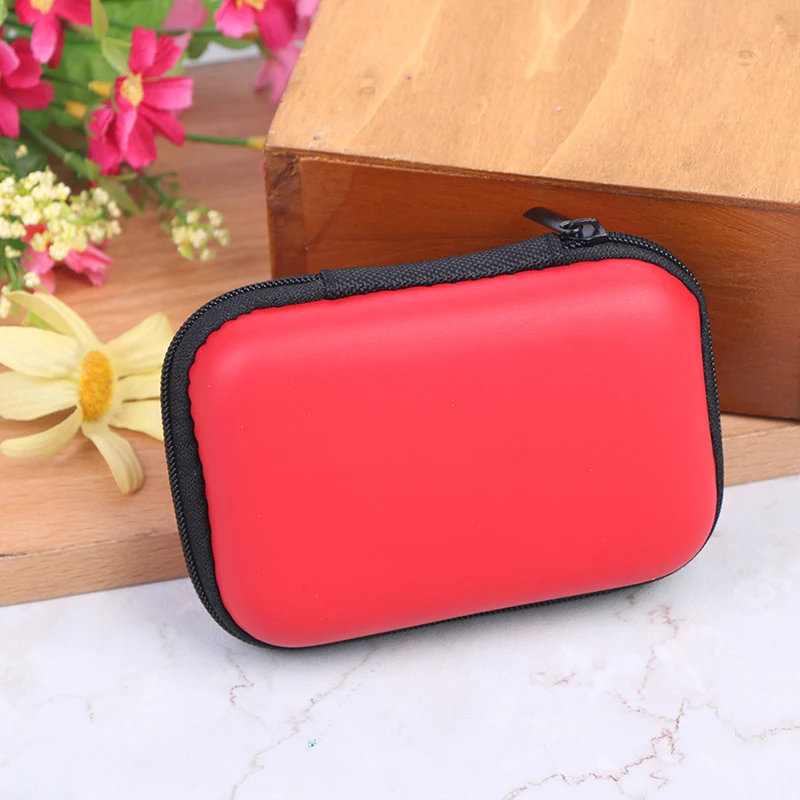 11x7.5x4cm Mini Zipper Hard Headphone Case Earbuds Pouch Box PU Leather Earphone Storage Bag Protective USB Cable Organizer
11x7.5x4cm Mini Zipper Hard Headphone Case Earbuds Pouch Box PU Leather Earphone Storage Bag Protective USB Cable Organizer