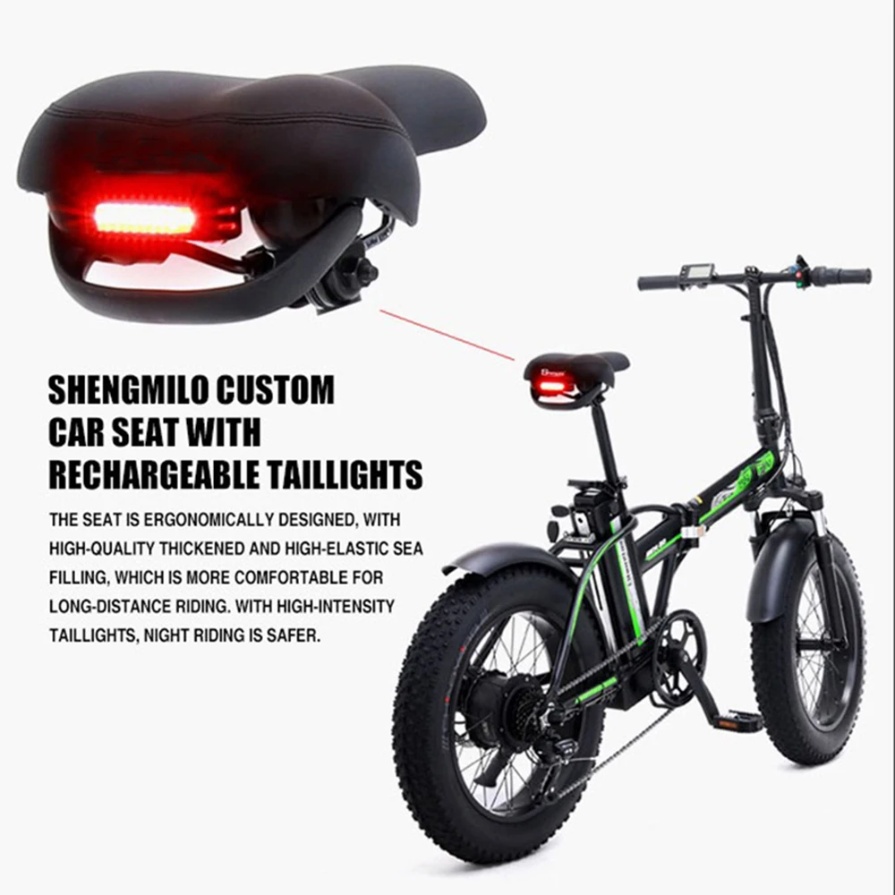 GUNAI Electric Bike 20Inch 500W Brushless Motor Folding Electric Snowbike with 48V15AH Lithium Battery 7 Speed Bicycle 
GUNAI Electric Bike 20Inch 500W Brushless Motor Folding Electric Snowbike with 48V15AH Lithium Battery 7 Speed Bicycle