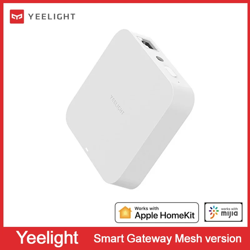 

2020 New Yeelight Mesh Gateway Hub Supporting Device for Mesh Lighting Products WIFI Dual Mode Work With Apple Homekit Mijia App