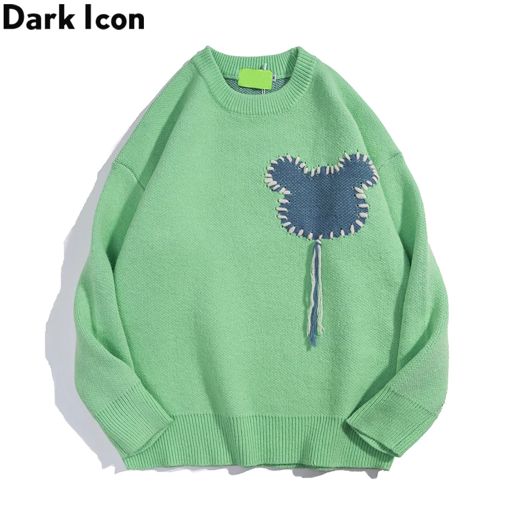 Свитеры с вышивкой Dark Icon, мужские и женские осенние вязаные свитеры для влюбленных, 5 цветов
Свитеры с вышивкой Dark Icon, мужские и женские осенние вязаные свитеры для влюбленных, 5 цветов