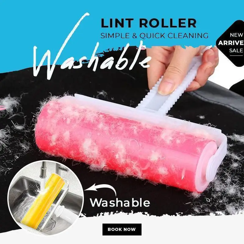 1PC Super Viscous Washable Lint Roller Fluff Cleaner Sticky Picker Carpet Dust Pet Hair Clothes Reusable Home Essential Tool
1PC Super Viscous Washable Lint Roller Fluff Cleaner Sticky Picker Carpet Dust Pet Hair Clothes Reusable Home Essential Tool
