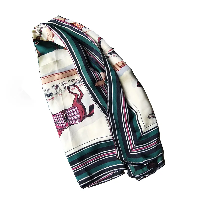 90X90CM Silk Twill Horse pattern Ladies New Small Square Scarf Winter Fashion Snood Satin Scarf Travel Scarf WJ39
90X90CM Silk Twill Horse pattern Ladies New Small Square Scarf Winter Fashion Snood Satin Scarf Travel Scarf WJ39