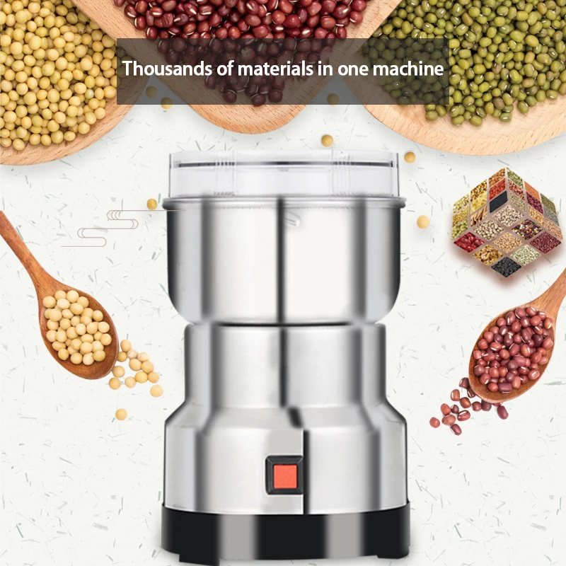 220V Electric Coffee Beans Grinder Kitchen Grinding Milling Machine Cereals Nuts Beans Spices Milling Grinder Coffeeware Machine
220V Electric Coffee Beans Grinder Kitchen Grinding Milling Machine Cereals Nuts Beans Spices Milling Grinder Coffeeware Machine