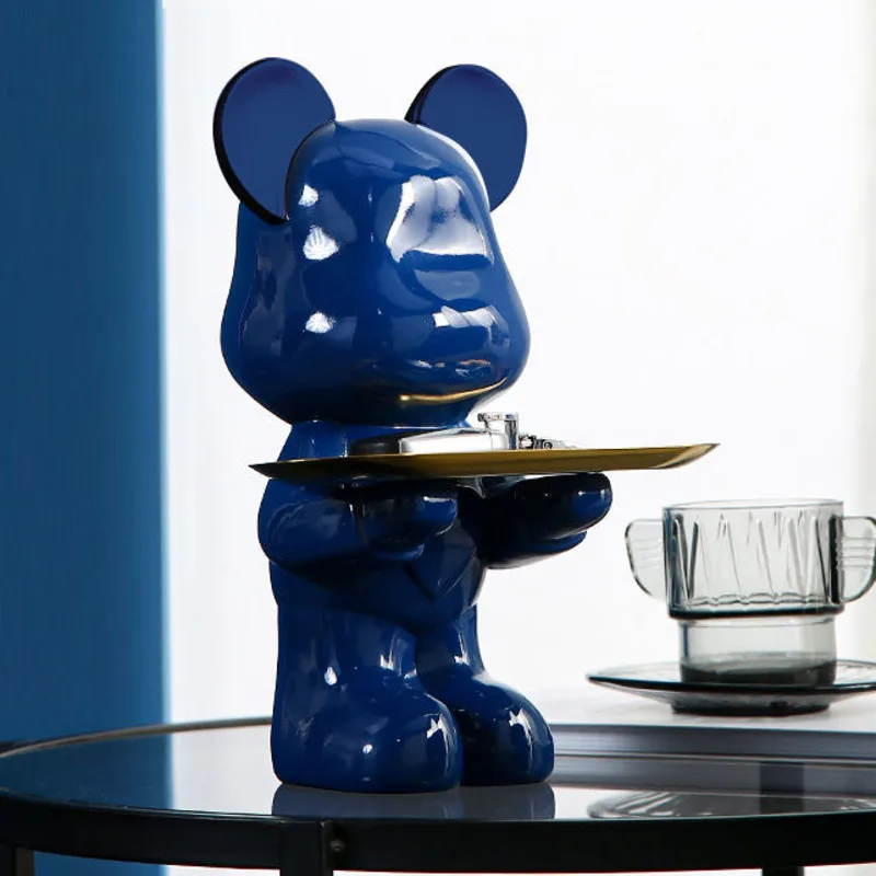 Violent Bear Tray Home Decor Large Ornaments Decoration Of Living Room Figurines For Interior Semi Manual Resin Crafts Sculpture
Violent Bear Tray Home Decor Large Ornaments Decoration Of Living Room Figurines For Interior Semi Manual Resin Crafts Sculpture