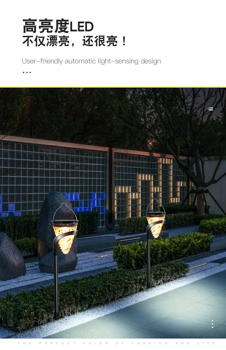 Gehore New Solar Lights Villa Garden Decoration Courtyard Household Outdoor Waterproof Landscape Plug Solar Lights Lawn Lights
Gehore New Solar Lights Villa Garden Decoration Courtyard Household Outdoor Waterproof Landscape Plug Solar Lights Lawn Lights