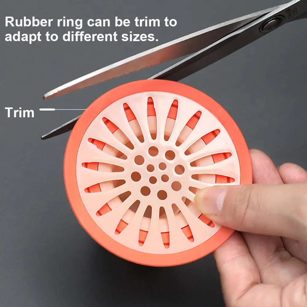 Deodorant Floor Drain Core Silicone Shower Stopper Insectproof Anti-odor Hair Trap Plug Kitchen Bathroom Toilet Sewer | Обустройство