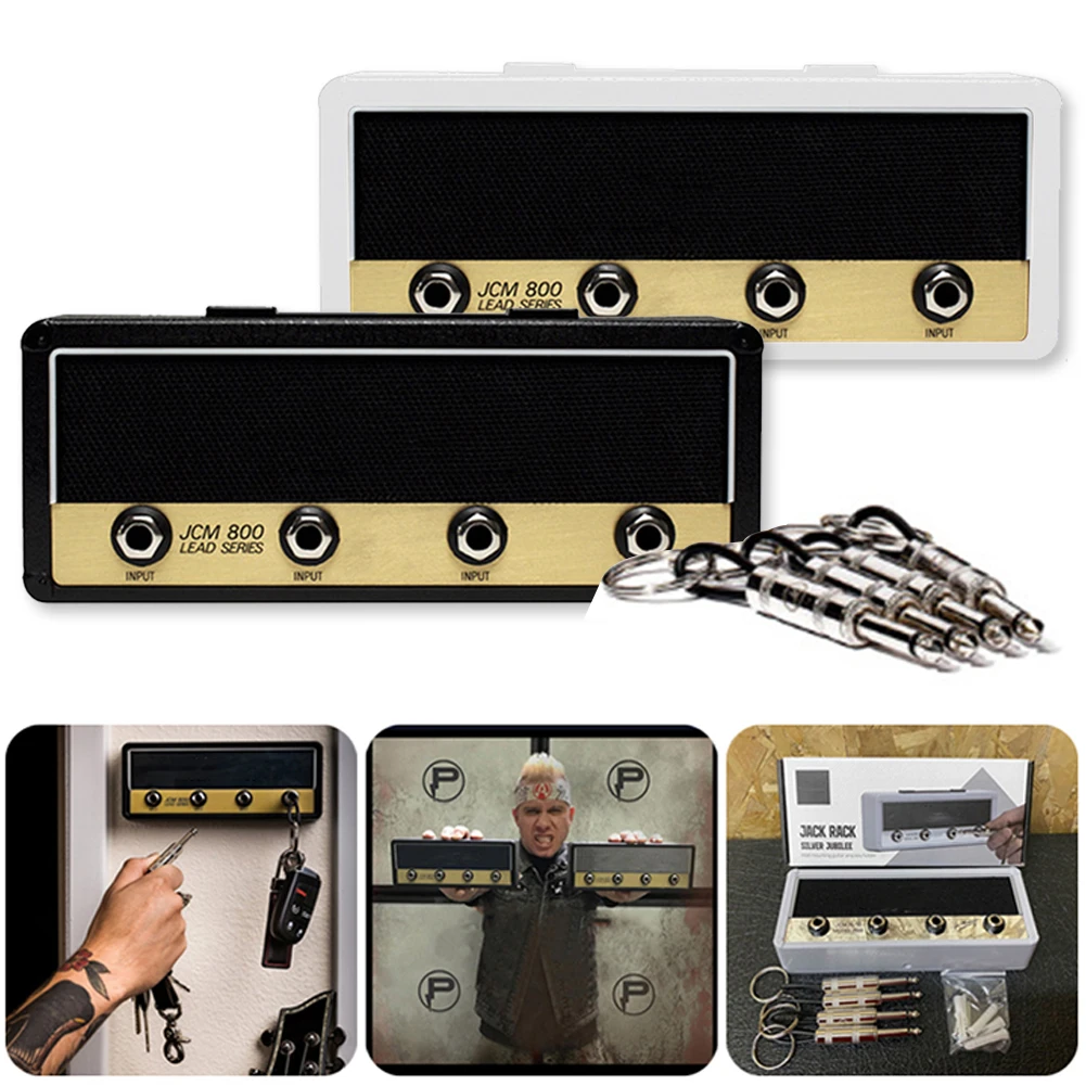 Key Holder For Marshall Jack II Rack JCM800 Guitar Keychain Guitar Amp Key Holder Hook Wall Mounted with 4 Keychains Amplifiers
Key Holder For Marshall Jack II Rack JCM800 Guitar Keychain Guitar Amp Key Holder Hook Wall Mounted with 4 Keychains Amplifiers