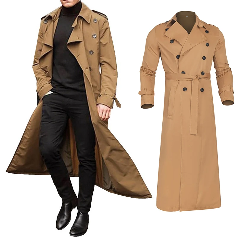 2021 Mens Fashion Coats Autumn Men Long Jackets Coats Men Slim Fit Windbreakers Winter Warm Plus Size Coats
2021 Mens Fashion Coats Autumn Men Long Jackets Coats Men Slim Fit Windbreakers Winter Warm Plus Size Coats