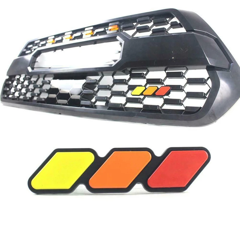 1set Auto Car Grille Badge Network Logo Grille Refitting Car Logo Three Color Car Sticker Decal For Tacoma / 4Runner / Tundra
1set Auto Car Grille Badge Network Logo Grille Refitting Car Logo Three Color Car Sticker Decal For Tacoma / 4Runner / Tundra