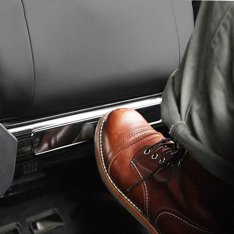 For Volkswagen VW Troc T-Roc 2021 2019 2020 Stainless Steel Car Back Seat Anti-kick Plate Anti-scratch Pad Trim Accessories 2pcs 
For Volkswagen VW Troc T-Roc 2021 2019 2020 Stainless Steel Car Back Seat Anti-kick Plate Anti-scratch Pad Trim Accessories 2pcs