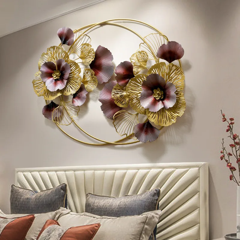 New Chinese style light luxury ginkgo leaf metal living room wall decoration Wrought iron creative wall hanging
New Chinese style light luxury ginkgo leaf metal living room wall decoration Wrought iron creative wall hanging