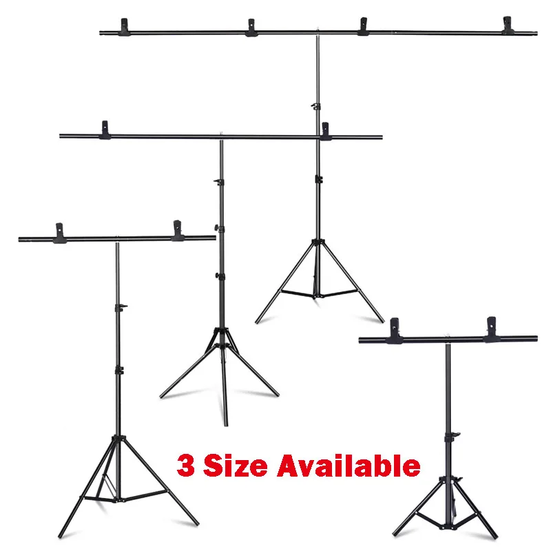 Photography Photo Studio T-Shape Backdrop Background Stand Frame Support System Kit For Video Chroma Key Green Screen With Stand
Photography Photo Studio T-Shape Backdrop Background Stand Frame Support System Kit For Video Chroma Key Green Screen With Stand
