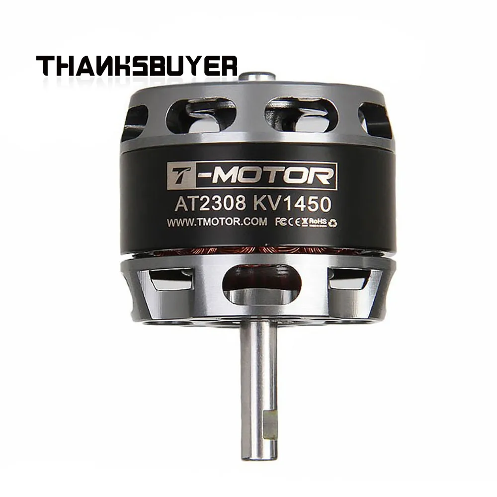 

T-Motor AT2308 1450KV/2600KV Drone Brushless Motor 2-4S Maximum Thrust 1.0KG For Fixed Wing RC Drones Long Shaft