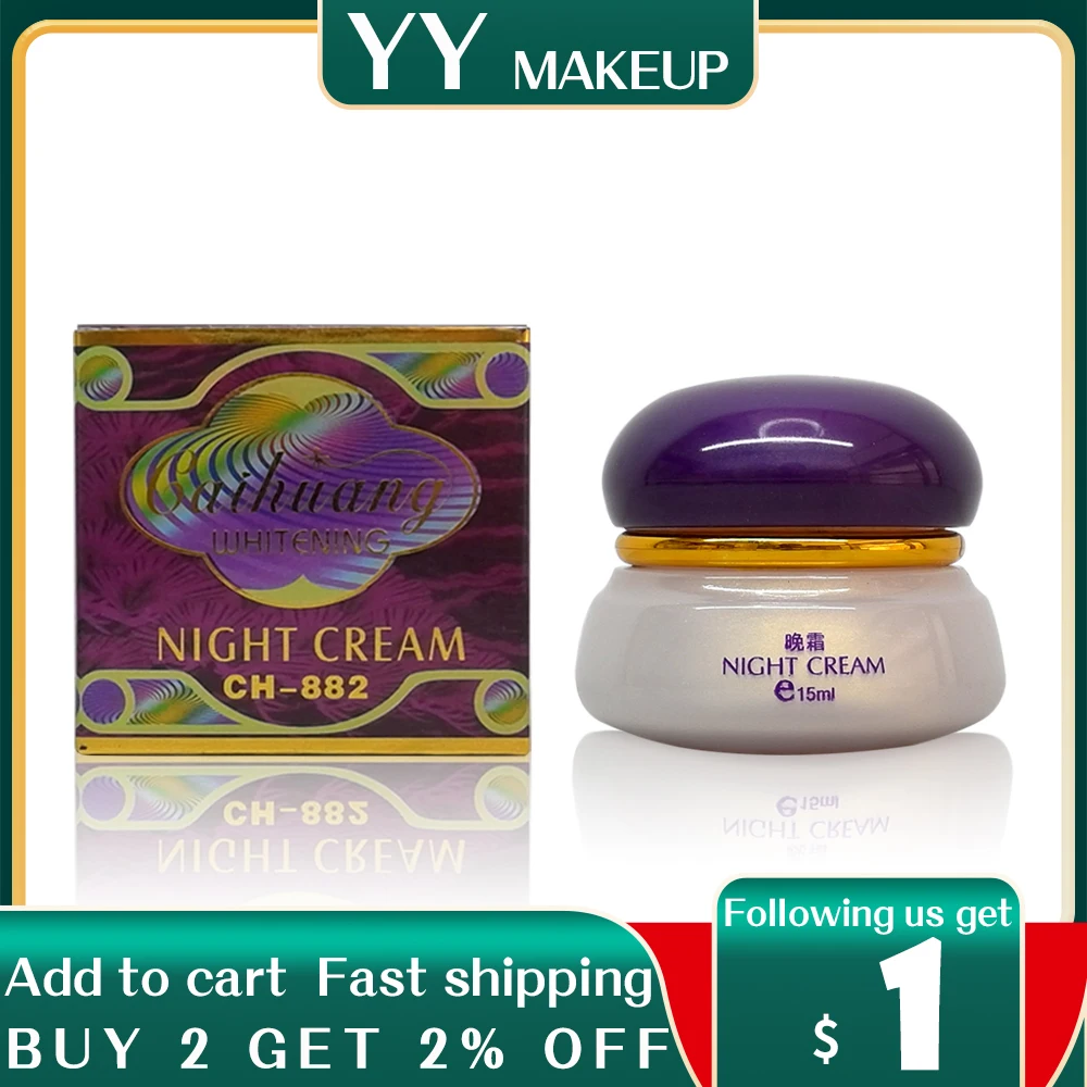 CAIHUANG whitening anti spot night cream for face remove pigment
CAIHUANG whitening anti spot night cream for face remove pigment