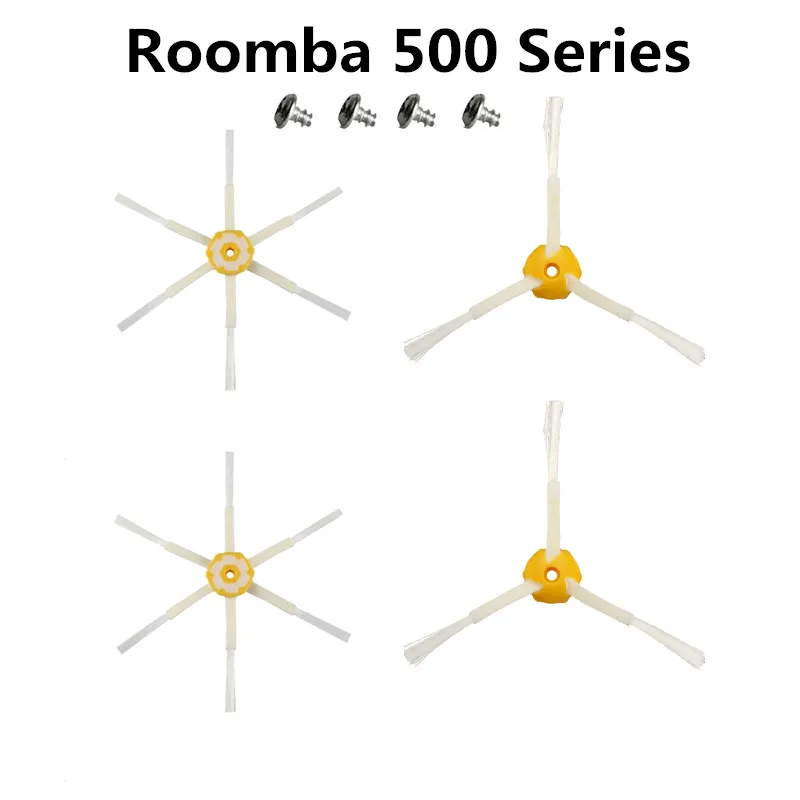 4pcs Accessories Side brush For Irobot Roomba 500 520 530 540 550 560 580 Robotic Vacuum Cleaner Spare Part (Free scre)
4pcs Accessories Side brush For Irobot Roomba 500 520 530 540 550 560 580 Robotic Vacuum Cleaner Spare Part (Free scre)