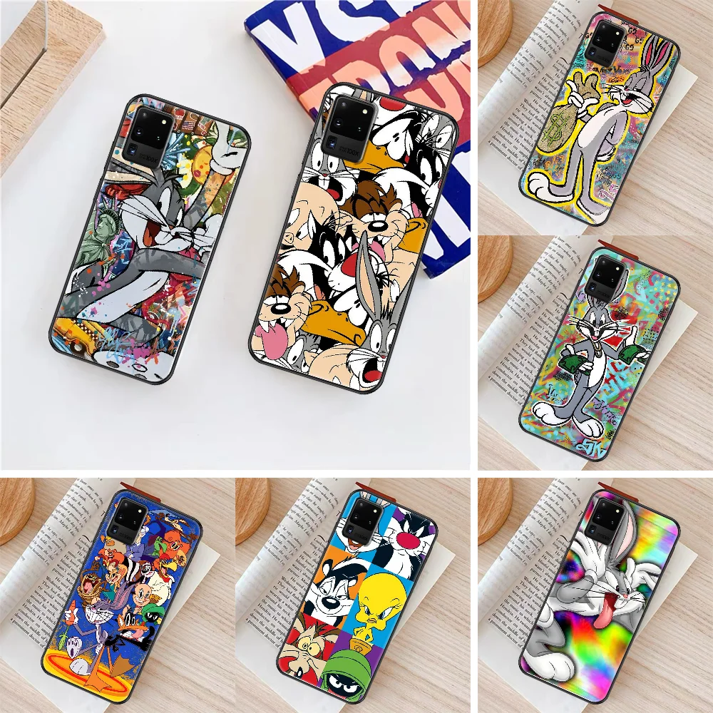Bugs Bunny Cartoons Phone case For Samsung Galaxy Note 4 8 9 10 20 S8 S9 S10 S10E S20 Plus UITRA Ultra black trend cell cover
Bugs Bunny Cartoons Phone case For Samsung Galaxy Note 4 8 9 10 20 S8 S9 S10 S10E S20 Plus UITRA Ultra black trend cell cover
