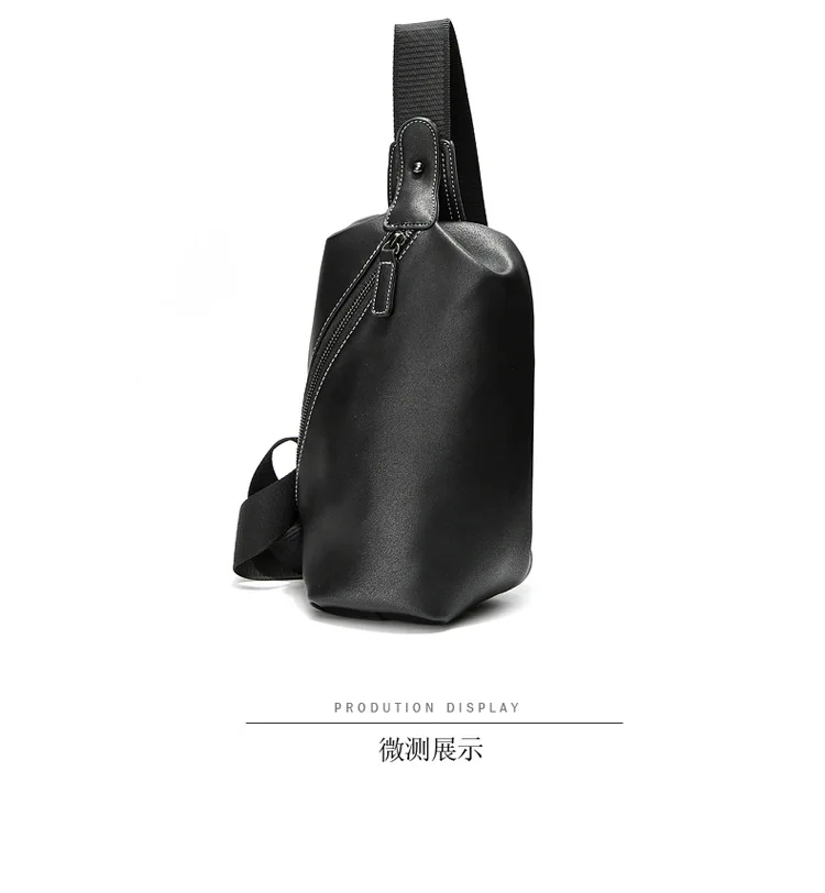 New Style Men Chest Pack Pu Casual Shoulder Bag Shoulder Bag Sports knapsack
New Style Men Chest Pack Pu Casual Shoulder Bag Shoulder Bag Sports knapsack
