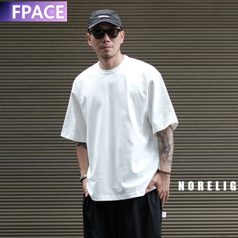 FPACE hort Sleeve Black White Loose T Shirt Men'S 2021 Summer Classic Solid Tshirt Top Tees Casual Clothes Plus OverSize M-5XL
FPACE hort Sleeve Black White Loose T Shirt Men'S 2021 Summer Classic Solid Tshirt Top Tees Casual Clothes Plus OverSize M-5XL