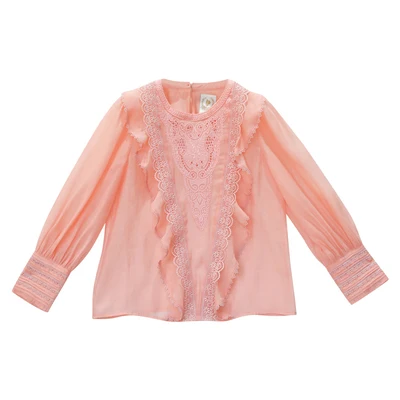 LYNETTE'S CHINOISERIE Spring Autum New Arrivals Original Design Women Vintage Mori Girls Embroidery Loose Blouses/Shirts
LYNETTE'S CHINOISERIE Spring Autum New Arrivals Original Design Women Vintage Mori Girls Embroidery Loose Blouses/Shirts