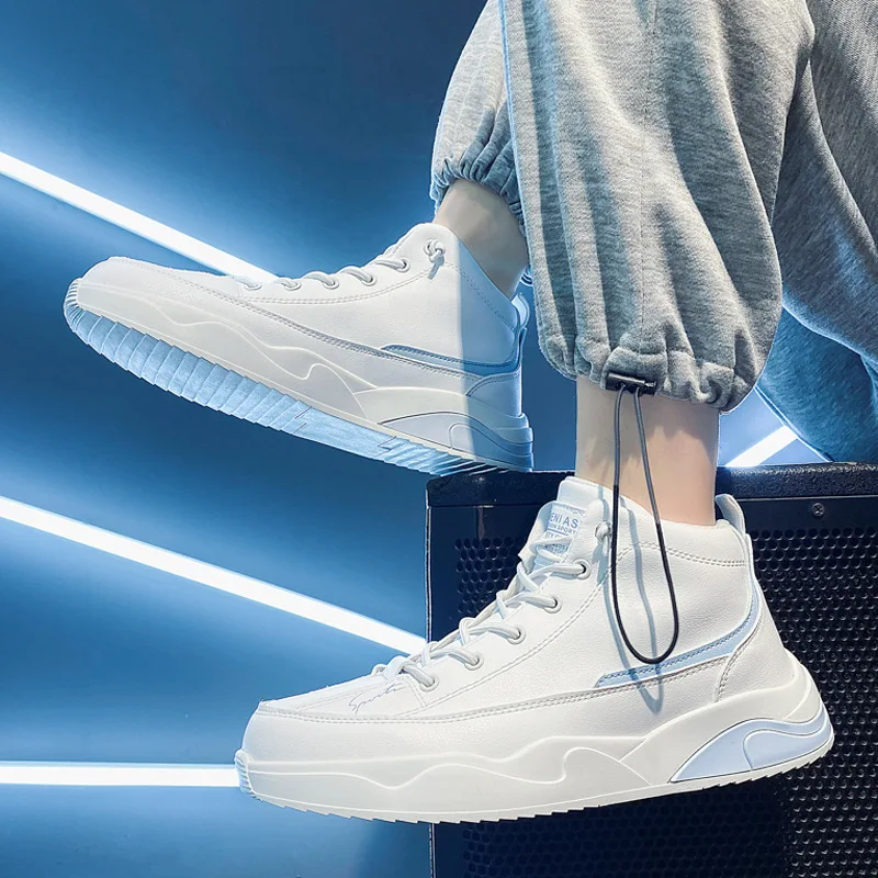 Мужская обувь, новинка 2022, трендовая дизайнерская Белая обувь для скейтборда, Молодежная Спортивная и Повседневная модная обувь с высоким в...
Мужская обувь, новинка 2022, трендовая дизайнерская Белая обувь для скейтборда, Молодежная Спортивная и Повседневная модная обувь с высоким в...