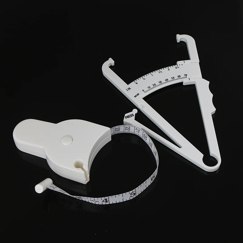 2Pcs/Set White PVC Body Fat Caliper Measure Tape Tester Fitness For Lose Weight For Body Building Portable Fitness Equipmnet
2Pcs/Set White PVC Body Fat Caliper Measure Tape Tester Fitness For Lose Weight For Body Building Portable Fitness Equipmnet