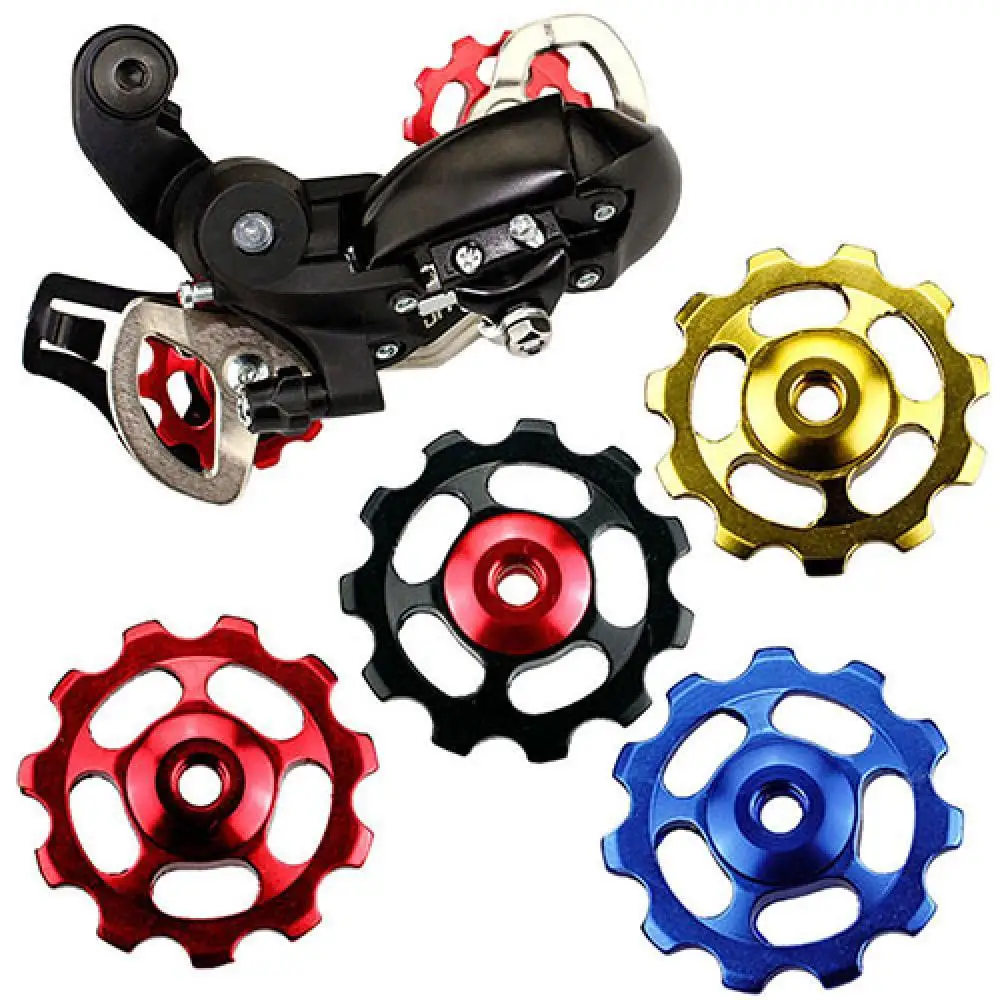 MTB 11T Aluminum Alloy MTB Bicycle Rear Derailleur Pulley Jockey Road Bike Guide Roller Tensioner Part Cycling Accessory
MTB 11T Aluminum Alloy MTB Bicycle Rear Derailleur Pulley Jockey Road Bike Guide Roller Tensioner Part Cycling Accessory