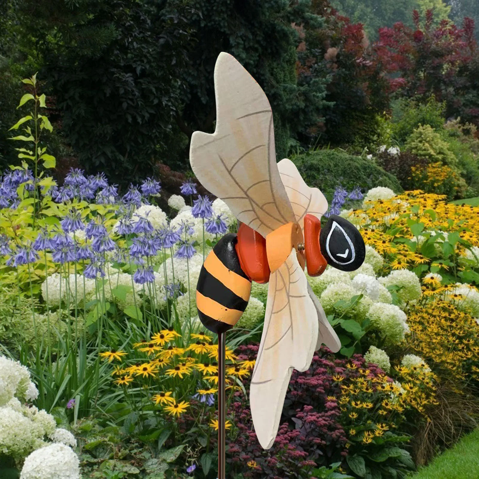 2021New Sell Cute Large Animal Bee Windmill Wind Spinner Whirligig Yard Garden Decor Outdoor Windmill Garden Decoration 1PCS
2021New Sell Cute Large Animal Bee Windmill Wind Spinner Whirligig Yard Garden Decor Outdoor Windmill Garden Decoration 1PCS
