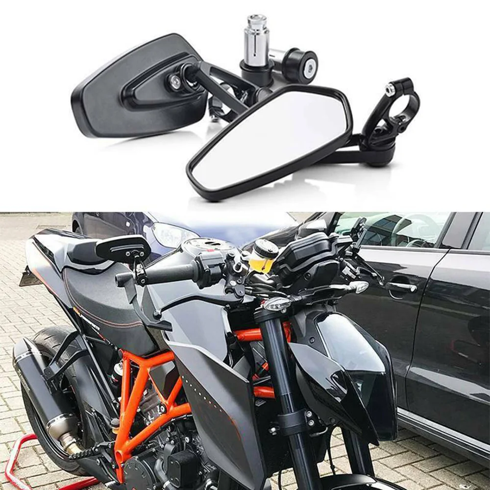 2pcs Motorcycle 7/8-Inch Bar End Rearview Mirror For KTM 250390690790 1290 Super Gives Clear Vision Motorcycle Rear View Mirrors
2pcs Motorcycle 7/8-Inch Bar End Rearview Mirror For KTM 250390690790 1290 Super Gives Clear Vision Motorcycle Rear View Mirrors