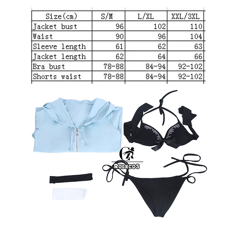 ROLECOS Japanese Game FGO Cosplay Costume Joan of Arc Swimsuit Jeanne d'Arc Cosplay Costume FGO Swimwear for Women
ROLECOS Japanese Game FGO Cosplay Costume Joan of Arc Swimsuit Jeanne d'Arc Cosplay Costume FGO Swimwear for Women
