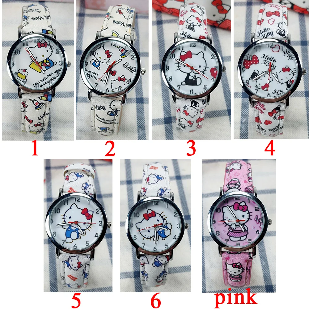 Детские Кварцевые часы для мальчиков и девочек, с кожаным ремешком и принтом
Детские Кварцевые часы для мальчиков и девочек, с кожаным ремешком и принтом