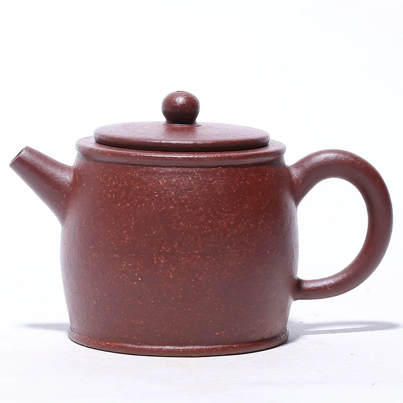 Yixing Famous Full Manual Dark-red Enameled Pottery Teapot Xu Feng Raw Ore Coarse Sand And Purple Clay Hanwa Pot Gift Tea Set
Yixing Famous Full Manual Dark-red Enameled Pottery Teapot Xu Feng Raw Ore Coarse Sand And Purple Clay Hanwa Pot Gift Tea Set