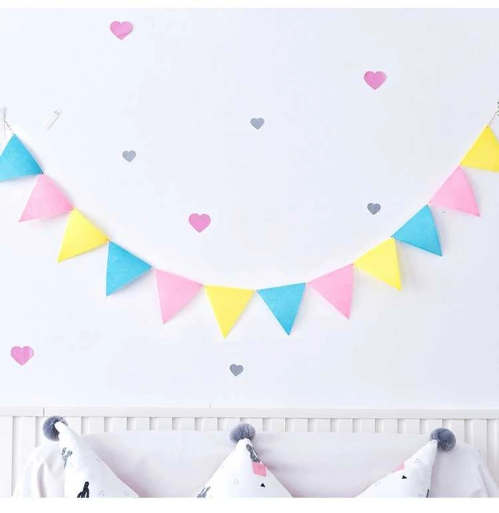 4m Pink Yellow Blue White Flag Banners Fabric Pennant Bunting Garland Extra Sparkle for Wedding Birthday Party Baby Shower Decor
4m Pink Yellow Blue White Flag Banners Fabric Pennant Bunting Garland Extra Sparkle for Wedding Birthday Party Baby Shower Decor