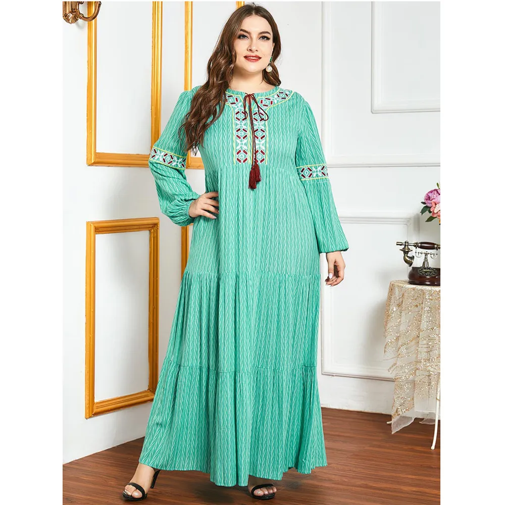 New Abaya Dubai Kaftan Women Muslim Hijab Dress Turkish Caftan Eid Ramadan Abayas Islamic Clothing Boho Ethnic Gown Arbic Robe
New Abaya Dubai Kaftan Women Muslim Hijab Dress Turkish Caftan Eid Ramadan Abayas Islamic Clothing Boho Ethnic Gown Arbic Robe