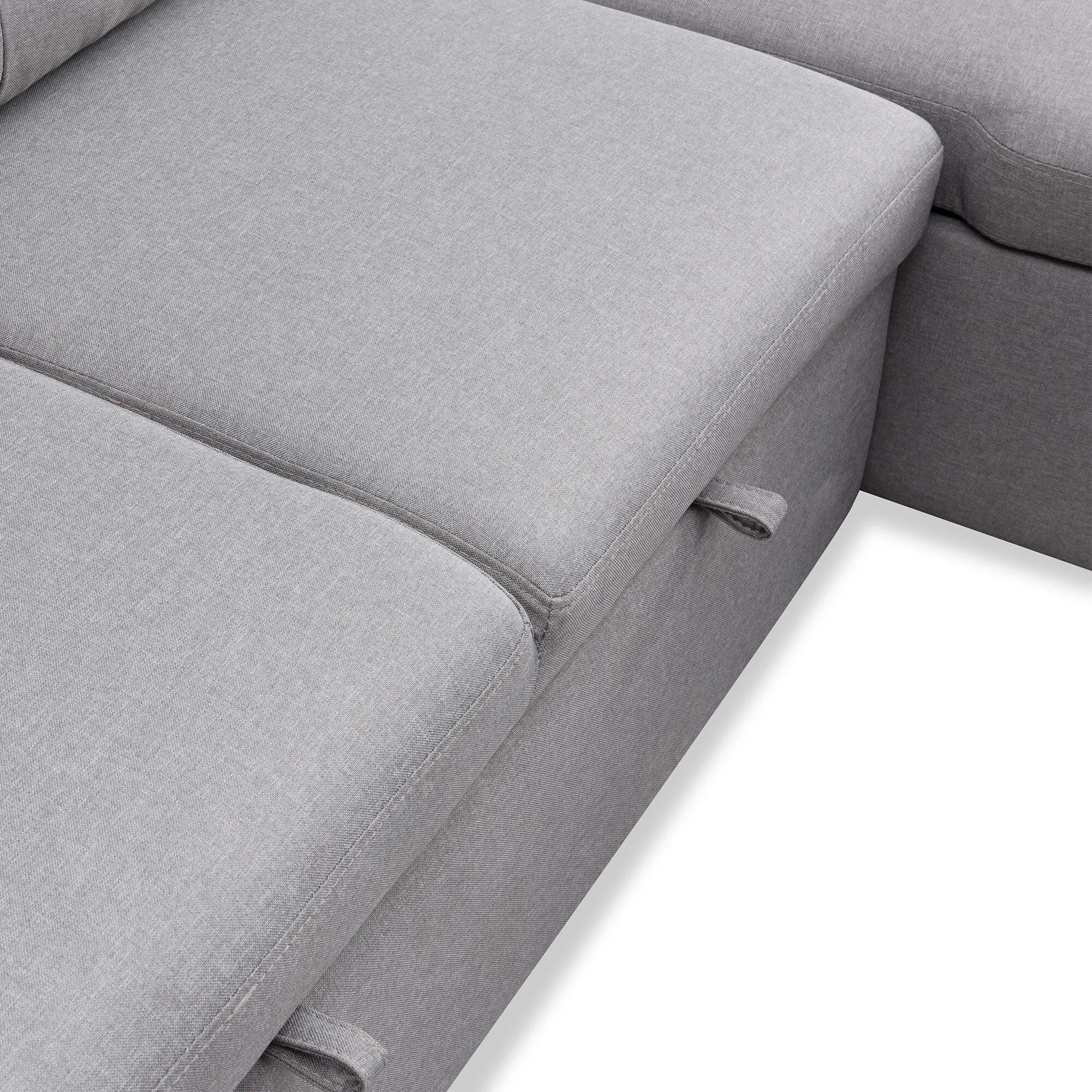 Bedroom Furniture 82" Reversible Sleeper Sectional Sofa 3 seat sofa-bed with storage Home Office Bedroom Living Room Sofa Bed
Bedroom Furniture 82" Reversible Sleeper Sectional Sofa 3 seat sofa-bed with storage Home Office Bedroom Living Room Sofa Bed