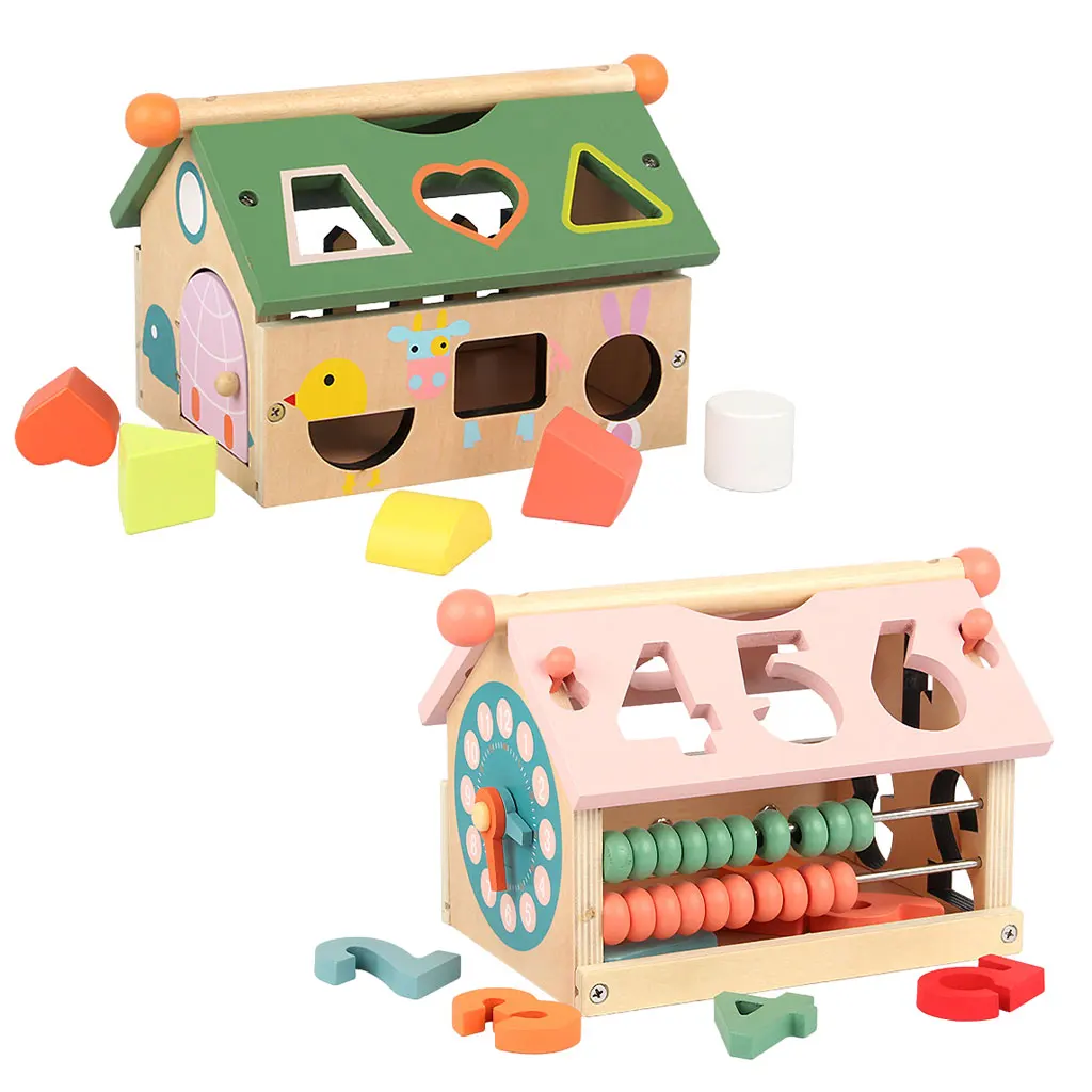 Children House Toy Early Education Geometrical Shape Cognitive Multifunctional Cultivate Logical Thinking Home Kindergarten
Children House Toy Early Education Geometrical Shape Cognitive Multifunctional Cultivate Logical Thinking Home Kindergarten