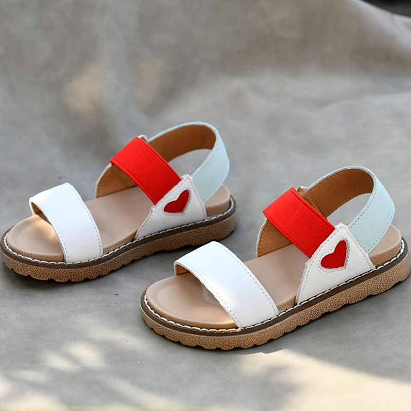 14.5-22.5cm Brand Genuine Leather Kids Girls Beach Sandals Soft Sole Little Girls Princess Dress Shoes For Summer Female Shoes
14.5-22.5cm Brand Genuine Leather Kids Girls Beach Sandals Soft Sole Little Girls Princess Dress Shoes For Summer Female Shoes