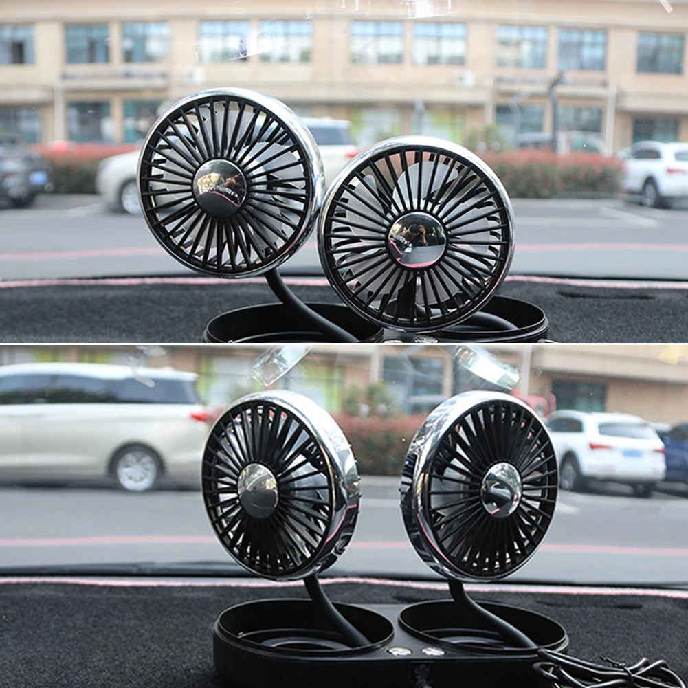 Car Cooling Fan Single/Dual Head Gooseneck 3 Speeds USB Low Noise Portable Auto Cooler Car Air Conditioner Auto Accessories
Car Cooling Fan Single/Dual Head Gooseneck 3 Speeds USB Low Noise Portable Auto Cooler Car Air Conditioner Auto Accessories